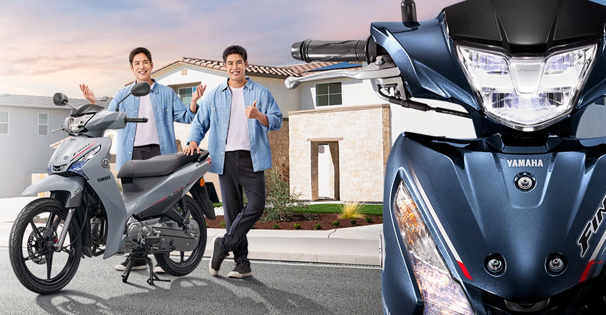 Yamaha finn 2026 ราคา พร้อมฟีเจอร์อัปเกรดใหม่ เริ่มต้น 46,300 บาท